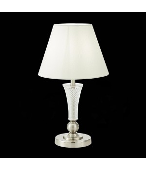 SLE105504-01 Прикроватная лампа Никель/Белый E14 1*40W REIMO-foto3