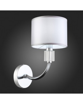 SLE107201-01 Светильник настенный Хром/Светло-серый E14 1*40W SNERE-foto7