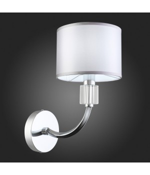 SLE107201-01 Светильник настенный Хром/Светло-серый E14 1*40W SNERE-foto7