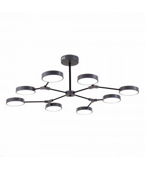 SLE6003-702-08 Светильник потолочный Серый/Серый LED 8*10W MONTA-foto3