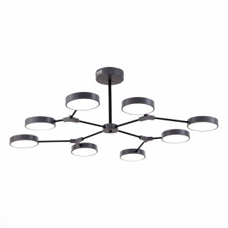 SLE6003-702-08 Светильник потолочный Серый/Серый LED 8*10W MONTA-foto3