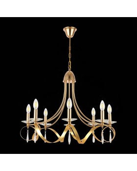 SLE120213-08 Светильник подвесной Французское золото E14 8*40W FILATTA-foto5