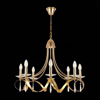 SLE120213-08 Светильник подвесной Французское золото E14 8*40W FILATTA-foto5