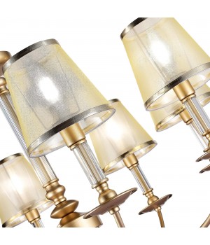 SLE1115-203-08 Люстра подвесная розовое золото/Розовое золото E14 8*60W VINCI-foto3