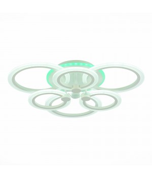 SLE500652-06RGB Светильник потолочный Белый/Белый LED 1*108W RGB 8W 3000-6000K CERINA-foto3