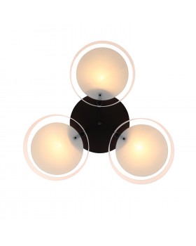 SL483.402.03 Люстра потолочная Черный/Белый E27 3*60W FORESTA-foto10