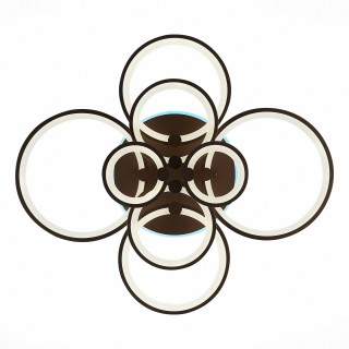 SLE200372-08RGB Светильник потолочный Кофейный/Белый LED 1*256W RGB 15W 3000-6000K LETO-foto5