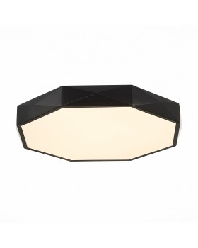 SLE200842-01 Светильник потолочный Черный/Белый LED 1*45W 3000K/4000K/6000K RONDO-foto2