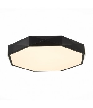 SLE200842-01 Светильник потолочный Черный/Белый LED 1*45W 3000K/4000K/6000K RONDO-foto2