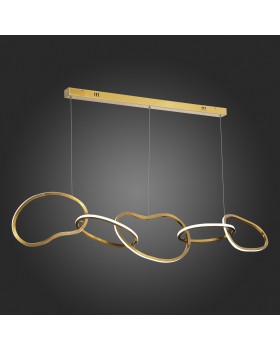 SL6505.203.50 Светильник подвесной ST-Luce Золотистый/Золотистый LED 1*50W 4000K ABRA-foto5