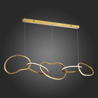 SL6505.203.50 Светильник подвесной ST-Luce Золотистый/Золотистый LED 1*50W 4000K ABRA-foto5