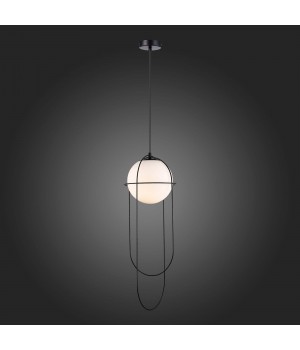 SL1189.403.01 Подвес ST-Luce Черный/Опал E27 1*60W BEATA-foto5