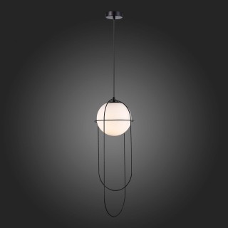 SL1189.403.01 Подвес ST-Luce Черный/Опал E27 1*60W BEATA-foto5