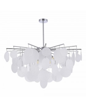 SL1231.102.08 Люстра потолочная ST-Luce Хром/Белый E14 8*60W VITTORIA-foto2