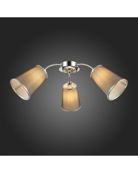 SLE103002-03 Люстра потолочная Хром/Черный E14 3*40W MALEONTE-foto12