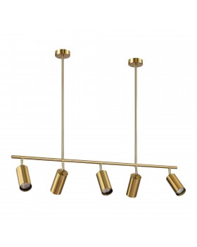 SL1206.303.05 Светильник подвесной ST-Luce Латунь/Латунь GU10 5*5W 4000K SORMANO-foto2