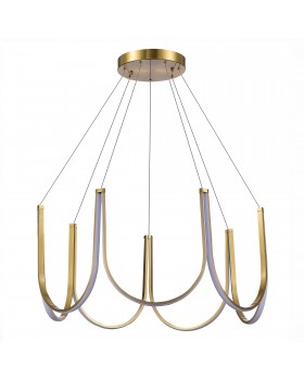 SL6202.203.01 Светильник подвесной ST-Luce Золотистый LED 1*90W 3000K HEIT-foto2