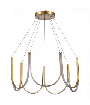 SL6202.203.01 Светильник подвесной ST-Luce Золотистый LED 1*90W 3000K HEIT-foto2