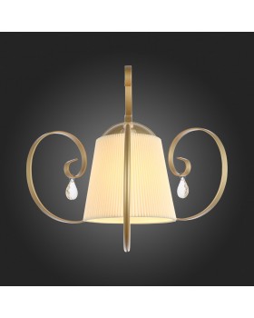 SL177.201.01 Бра Золотистый/Белый E14 1*40W AZZURRO-foto7