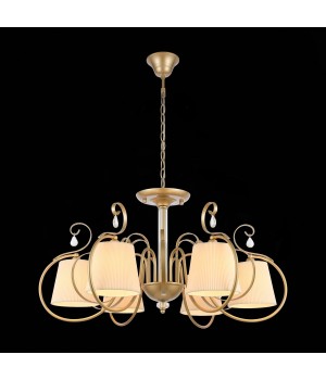 SL177.203.06 Люстра подвесная, потолочная Золотистый/Белый E14 6*40W AZZURRO-foto9