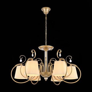 SL177.203.06 Люстра подвесная, потолочная Золотистый/Белый E14 6*40W AZZURRO-foto9