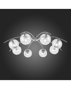 SLE102602-08 Люстра потолочная Хром/Прозрачный E14 8*40W RATELLA-foto5