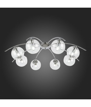 SLE102602-08 Люстра потолочная Хром/Прозрачный E14 8*40W RATELLA-foto5