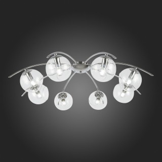 SLE102602-08 Люстра потолочная Хром/Прозрачный E14 8*40W RATELLA-foto5