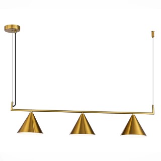 SL1007.203.03 Светильник подвесной ST-Luce Латунь/Латунь E27 3*40W DIZZIE-foto3