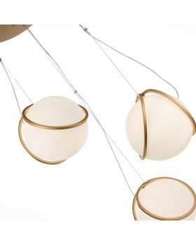 SL1181.353.03 Светильник подвесной ST-Luce Латунь/Латунь, Белый E27 3*40W Acerra-foto3