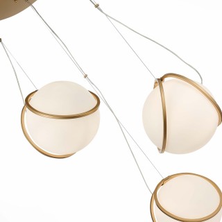 SL1181.353.03 Светильник подвесной ST-Luce Латунь/Латунь, Белый E27 3*40W Acerra-foto3