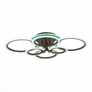 SLE500572-06RGB Светильник потолочный Кофейный/Белый LED 1*132W RGB 8W 3000-6000K CERINA-foto3