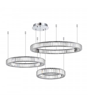 SL1622.113.03 Люстра подвесная ST-Luce Хром/Прозрачный LED 1*122W 4000K TIVOLI-foto2