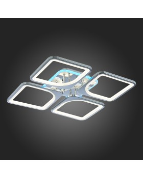 SLE500412-04RGB Светильник потолочный Хром/Белый LED 1*136W RGB 8W 3000-6000K VALIA-foto7