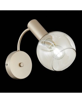 SLE104201-01 Светильник настенный Шампань/Коньячный E14 1*40W BALCHINO-foto3