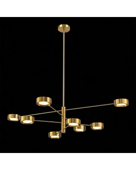 SL6504.302.08 Светильник потолочный ST-Luce Латунь/Латунь LED 8*5W 3000K VICO-foto4