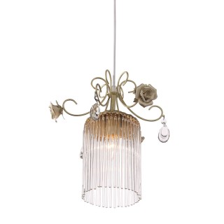 SL425.503.01 Подвес ST-Luce Белый/Прозрачный E14 1*40W PETRA-foto2