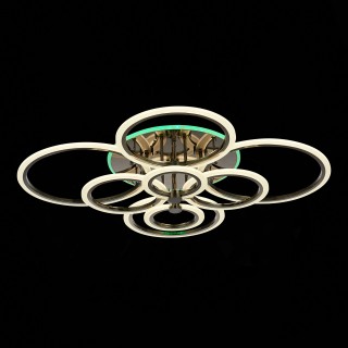 SLE500582-08RGB Светильник потолочный Темный хром/Белый LED 1*212W RGB 15W 3000-6000K CERINA-foto7