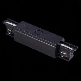 ST030.409.13 Центральный токоподвод для трехфазного шинопровода ST-Luce Черный Трехфазная трековая система-foto2