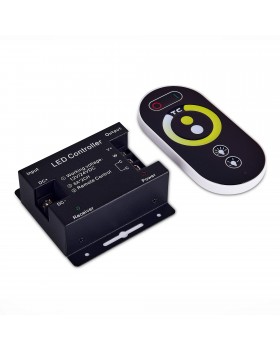 ST9002.400.00MIX Контроллер 2,4 G для светодиодной ленты MIX WHITE, 2-х канальный, DC12-24V; 12А ST-Luce Черный Светодиодные ленты