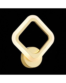 SLE500121-01 Бра Золотистый/Белый LED 1*16W 3000K/4000K/6000K SAMURO-foto2