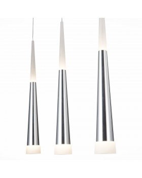 SLE200113-03 Светильник подвесной Хром/Хром, Белый LED 3*7W 3000K ORPELO-foto3