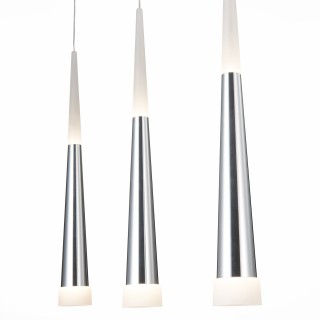 SLE200113-03 Светильник подвесной Хром/Хром, Белый LED 3*7W 3000K ORPELO-foto3