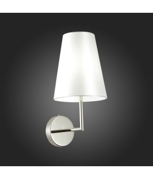 SLE105901-01 Светильник настенный Никель/Белый E14 1*40W BELLINO-foto5