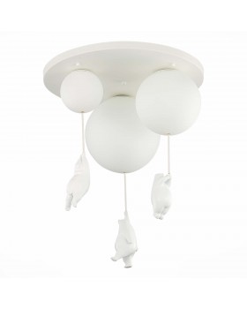 SLE115402-03 Светильник потолочный Белый/Белый E27/G9 3*160W MODENA-foto2