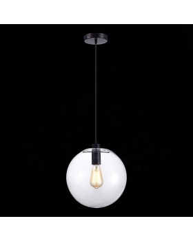 SL1056.423.01 Подвес ST-Luce Черный/Прозрачный E27 1*60W NOOR-foto2