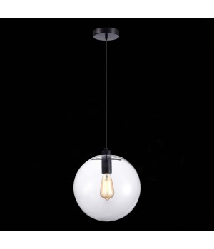 SL1056.423.01 Подвес ST-Luce Черный/Прозрачный E27 1*60W NOOR-foto2