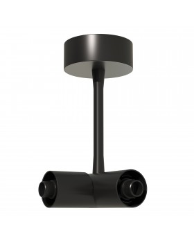 ST1602.439.00 Потолочный токопроводящий угловой соединитель ST-Luce Черный TECHNO-foto3