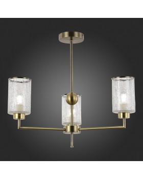 SLE1046-302-03 Люстра потолочная Бронза/Прозрачный E27 3*60W VESTRE-foto5