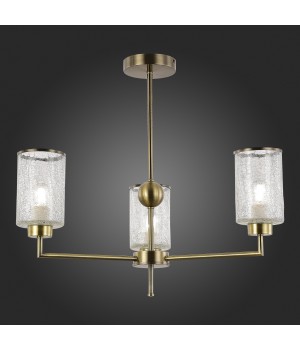 SLE1046-302-03 Люстра потолочная Бронза/Прозрачный E27 3*60W VESTRE-foto5